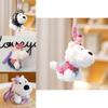 Lovely West Highland Terrier Plush Doll Keychain Super Soft Toy Perfect For Gifts