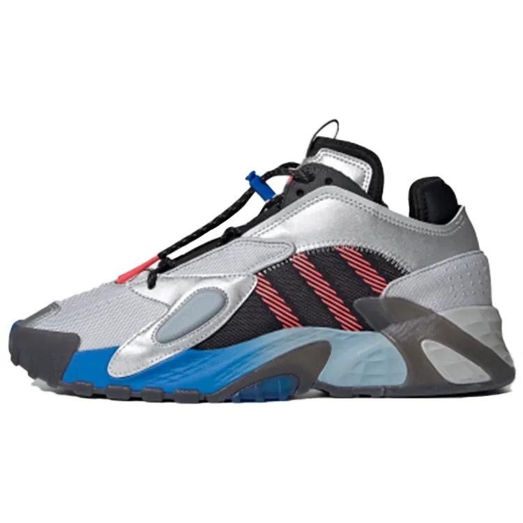 Adidas Streetball 'Silver Metallic Flash Red' (Unisex) Silver Metallic / Flash Red / Core Black Basketball Shoes FW4271