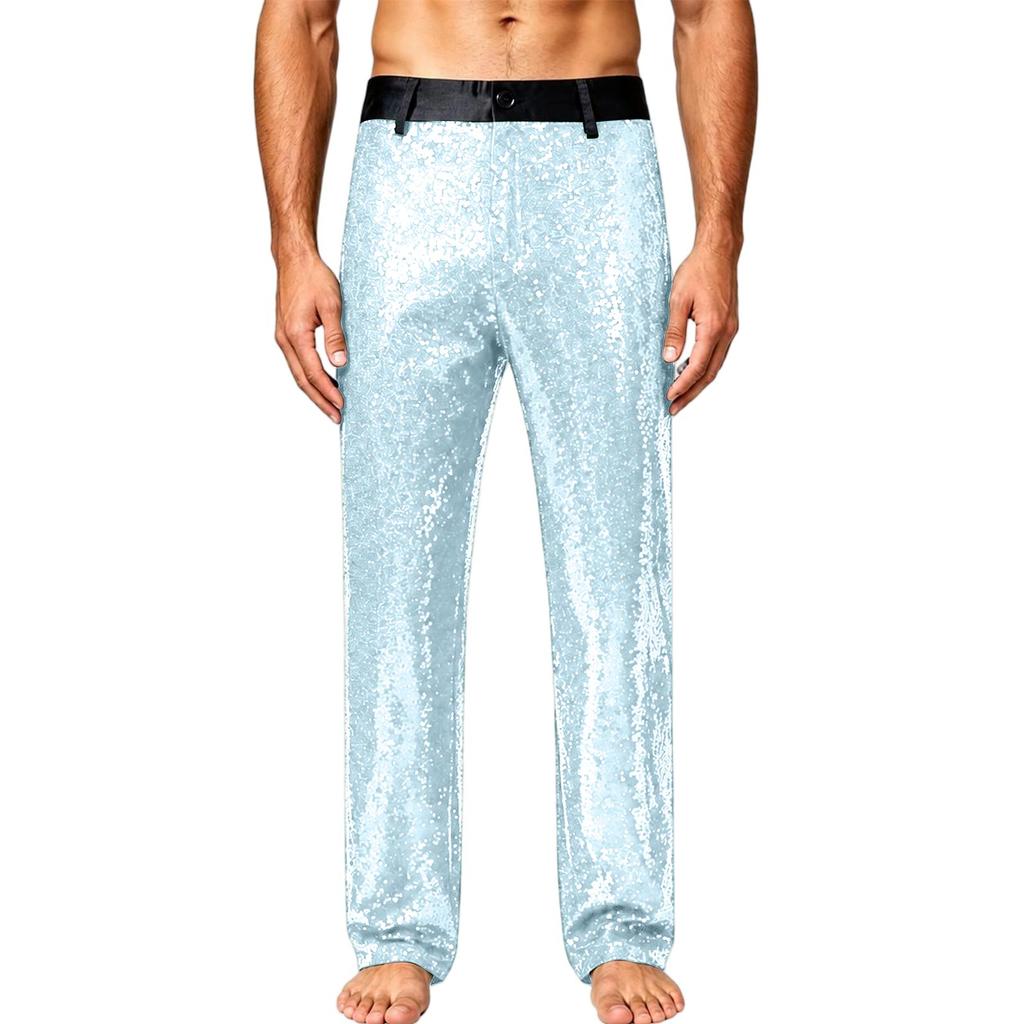 Men's Formal Dress, Trousers, Stage Dance Performance Costumes, Choir, Color Trousers, Photography Studio