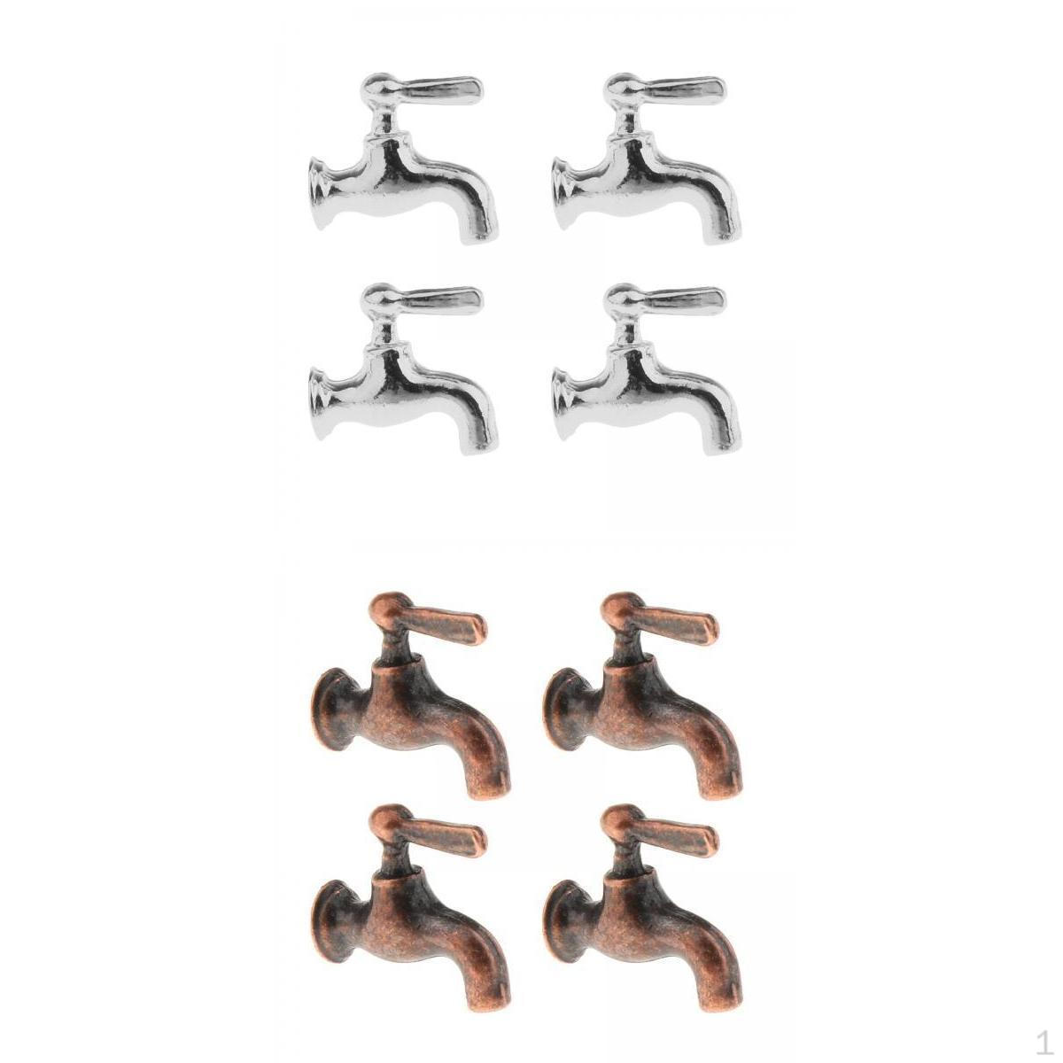 

1: Miniature Dollhouse Small Bathroom Supplies Fitting Accessory