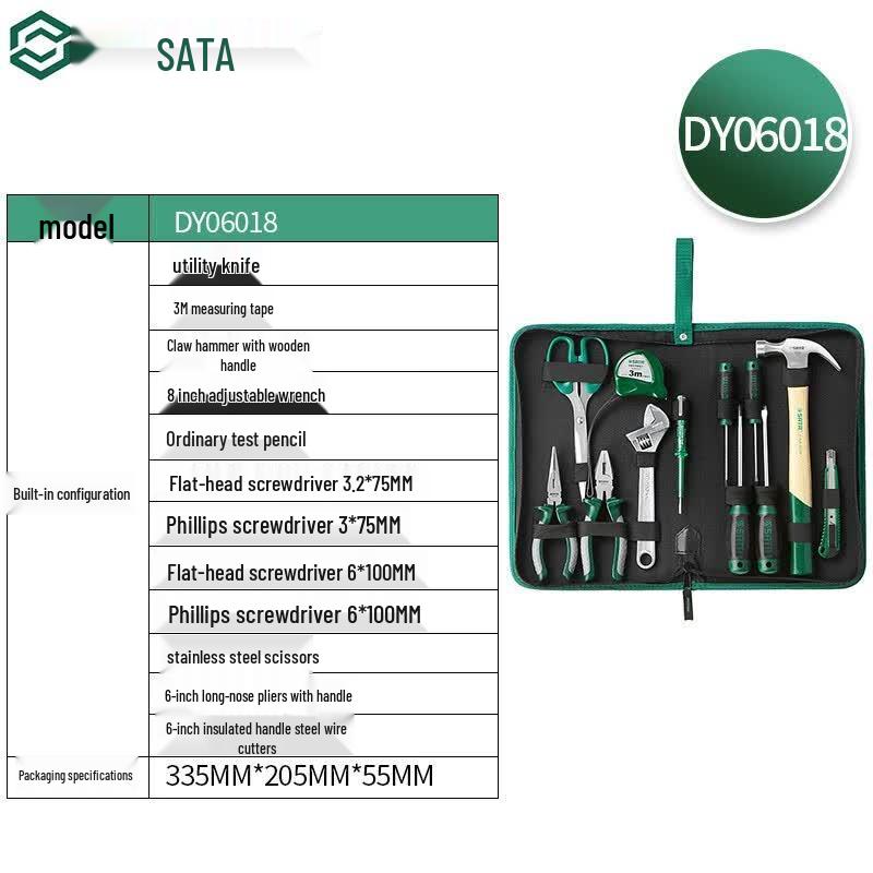 SATA 12-Piece Electrician Tool Set