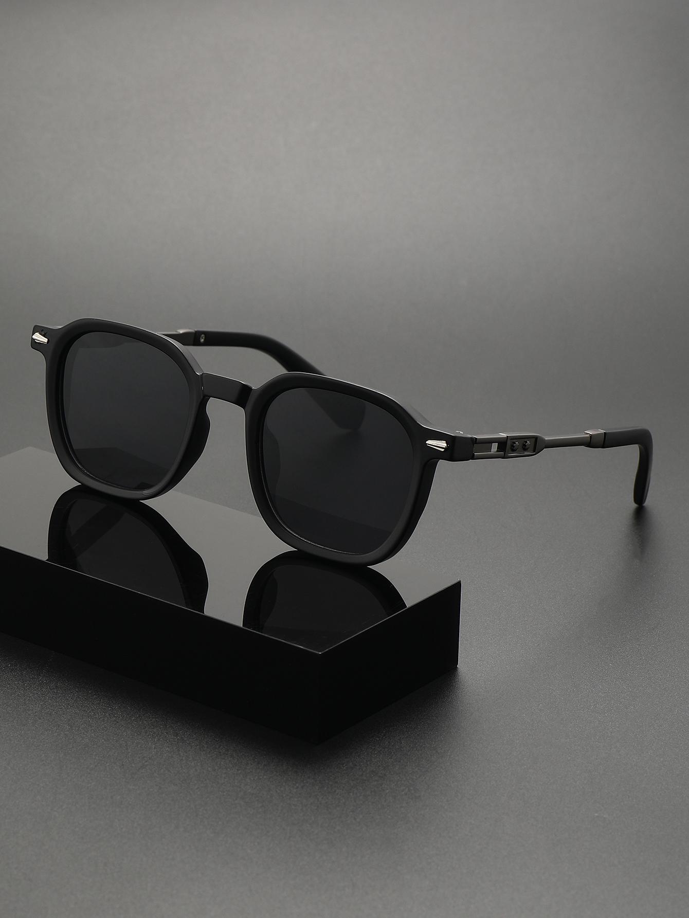 

1PCS Business Style Men s Sunglasses High-Quality Essential for Work And Driving Casual Golf Sunglasses чорний