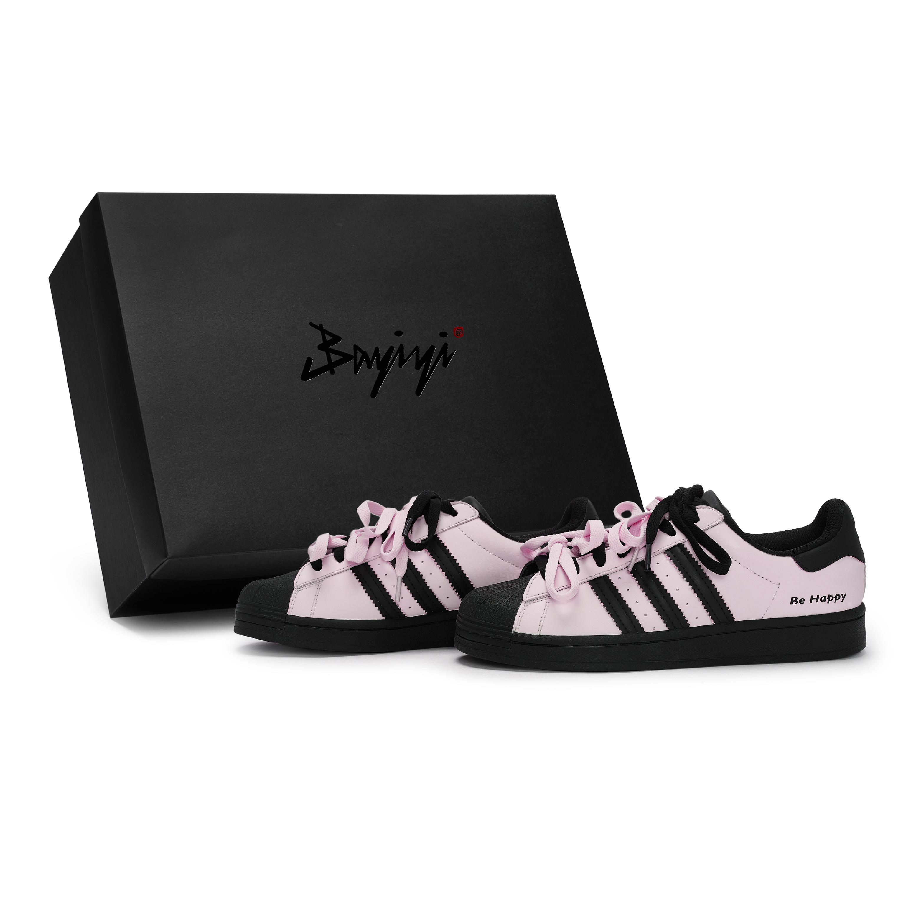 

Adidas Originals SUPERSTAR 811 Manufacturing, Shaping Happiness Pink, Special Shoe Box Low top Skateboard Shoes Unisex EG4959(Team80-S-BOX) 39⅓