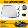 For 08-2016 Super Duty F250 350 450 Tow Mirror Glass Upper Heated Driver Left N