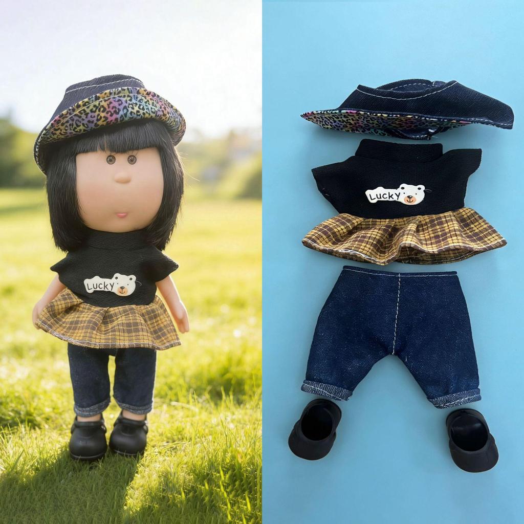 24cm Spanish Potato Doll Dress-Up Figure - Creative DIY Ornament Gift