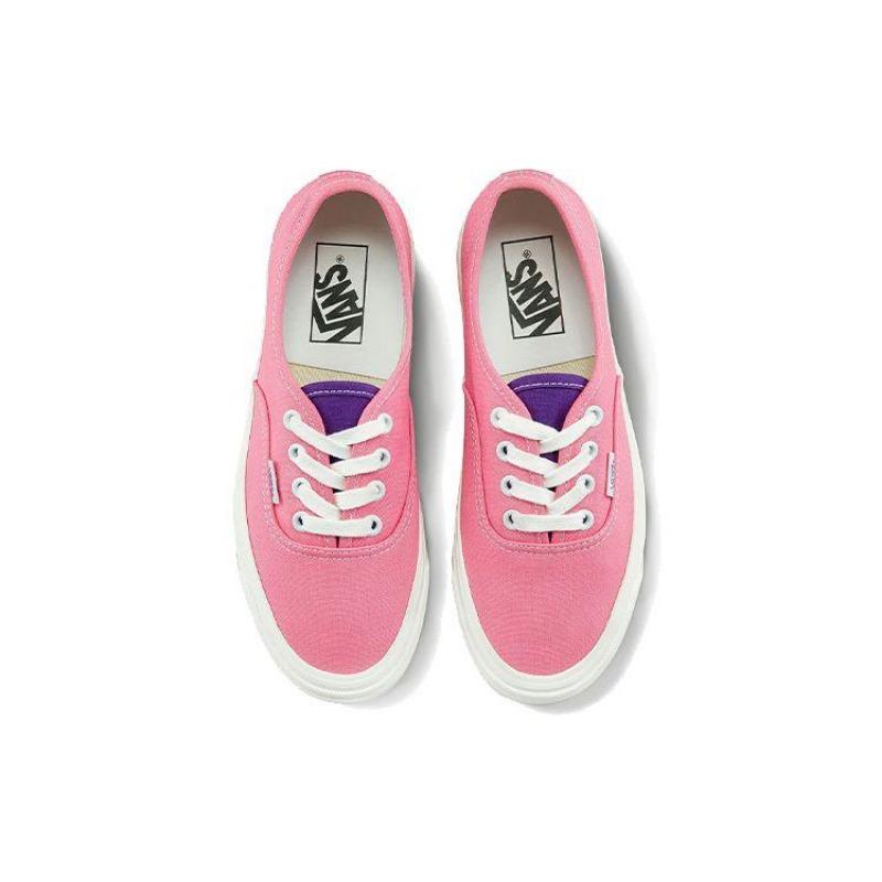 Vans Style 44 unisex checkered trendy versatile casual low-top skate shoes purple pink VN0A54F241K