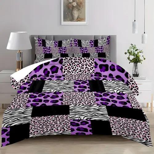 Zebra Duvet Cover Duvet Cover With Zebra Pattern Suitable For Children Boys Girls And Adults Soft Comfortable And Breathable