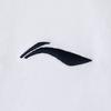 Li Ning Football Polo Shirts Men's White Stand Collar Thin Straight Fit YPLW067-1