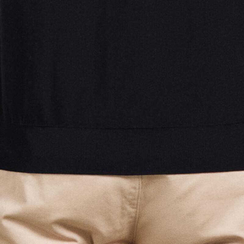 Men's Silk Blend Long-Staple Cotton Polo Shirt