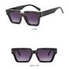 UV400 Square Frame Sunglasses Rice Nail UV400 Sun Glasses Multicolor Lenses Eyewear  Women