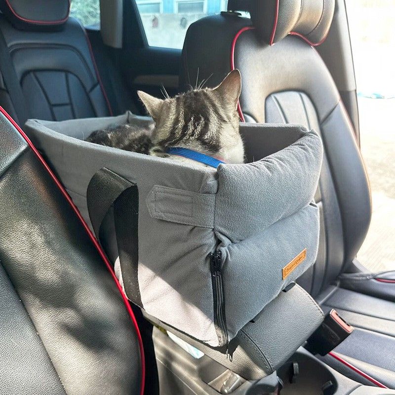 Dog Car Kennel Car Car Pet Mat Cat Safety Seat Central Control Nest Pomeranian Teddy Pet Supplies