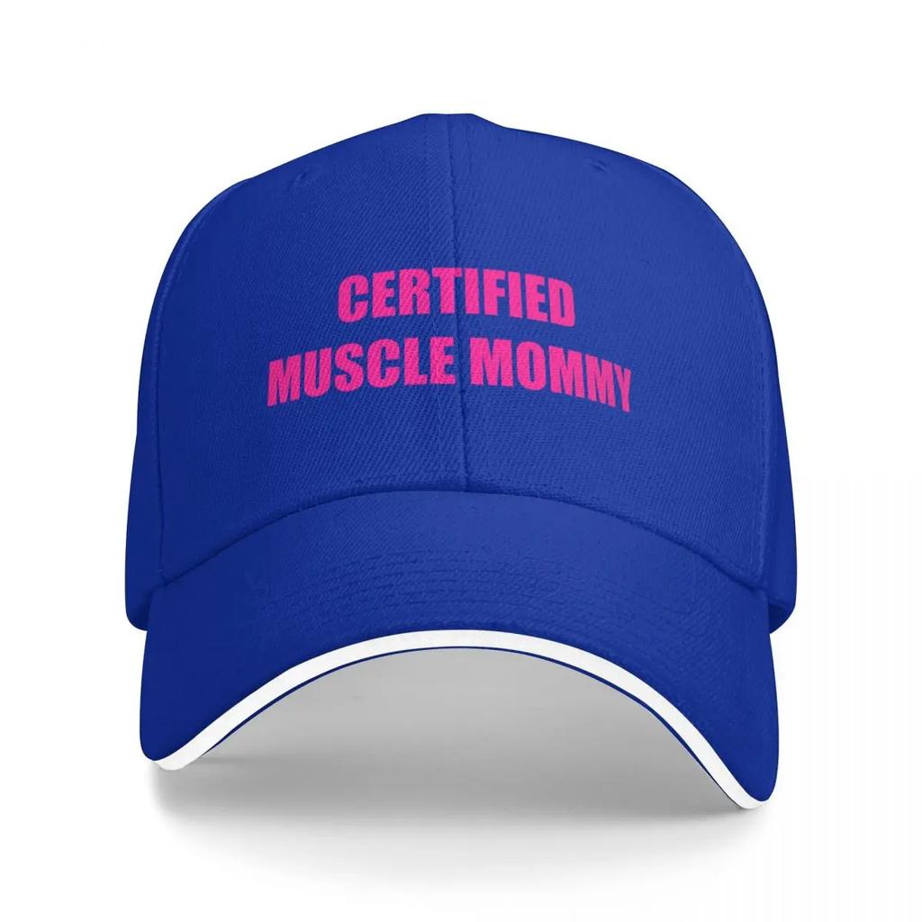 Certified Muscle Mommy Baseball Cap Luxury Man Hat Fishing Cap Golf Wear Bobble Hat Women Hats Men's