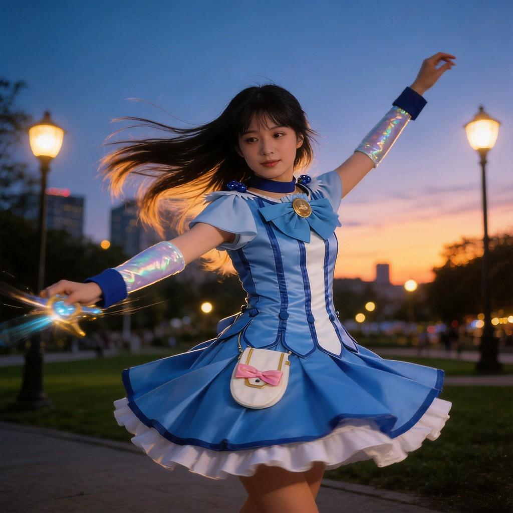 Smile Precure Cure Beauty Cosplay Costume With Polyester Fabric For Anime Role Play And Gift For Teens