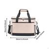 Insulated Cooling Bag Camping Picnic Food Tote Delivery for Work