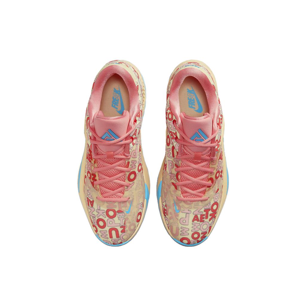 New Nike Zoom Freak 4 'Letter Bros Coral' FB9503-200