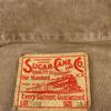 SUGAR CANE SC15296 Beige Summer Corduroy Trucker Jacket Jacket 38 beigeUsed