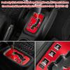 Trim Gear Frame Cover Gear Shift Box Cover for Jeep Wrangler 2012-2018 JK JKU Sport Sahara Freedom Rubicon Unlimited Gear Shift Panel Cover Trim