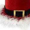 Christmas Top Hat Xmas Headgear Soft Costume Accessories Santa for Dress Up