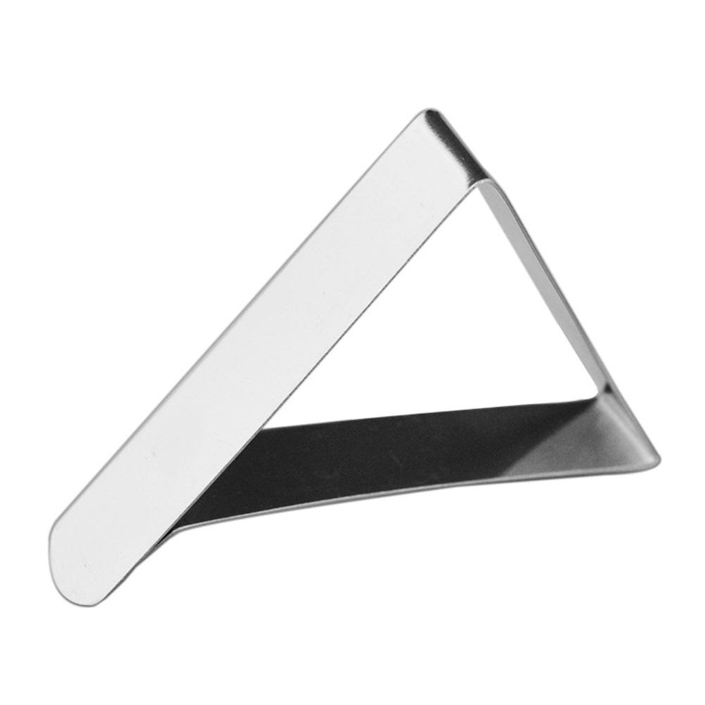 12Pcs Table Holder Steel Fixing Triangle Tablecloth Cover Clips