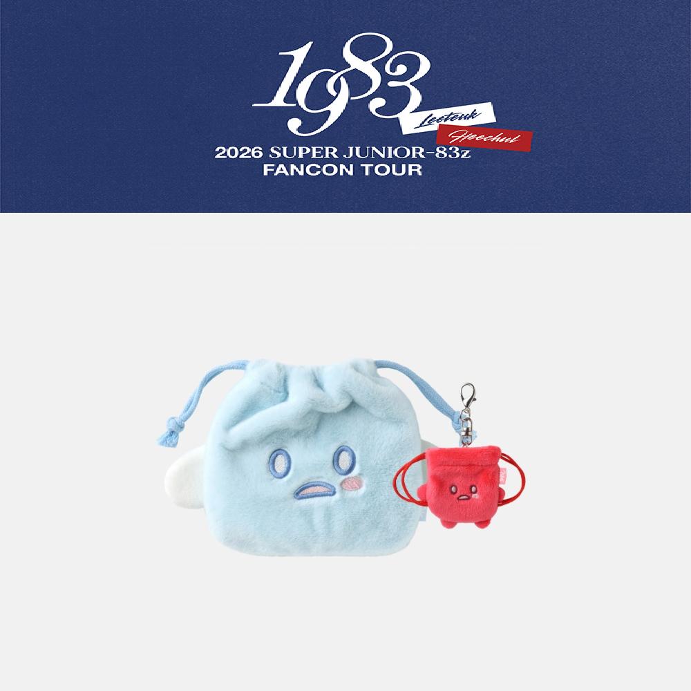 Pre-order SUPER JUNIOR-83z Fan Con Tour 1983 in Seoul Character Pouch Set