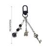 Stylish Mobile Phone Chain Handmade Beaded Keyring Pendant Fashionable Key Chain Practical Phone and Bag Accessory