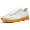 Anta Lifestyle Series Non-Slip Shock Absorbing Durable Low-Top Sneakers Men Sneakers Gray White 112238086-1