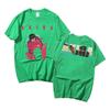90s Action Sci-fi Anime Akira Double Sided Graphic Print Tshirt Unisex Women Fashion Streetwear Oversize Hip Hop Tees Short Sleeve