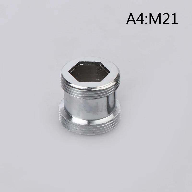 Kitchen Adapter M16 M18 M2Faucet 0 M21 M22 M24 Thread Transfer Thread Brass Connector Bathroom Faucet Spout Accessories
