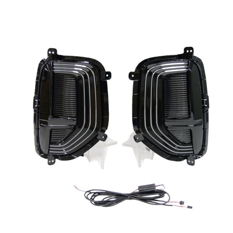 

Compatible with 24-26 Chery Tiggo 8L: Blue DRL Turn Signals & Night Fog Lights
