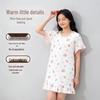 MianZhi Girls' 100% Cotton Short Sleeve Nightdress & Loungewear