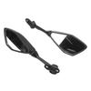 2PCS Motorcycle Rearview Mirror Clear View Wide Vision Shockproof Handlebar Side Mirror for Motorbike