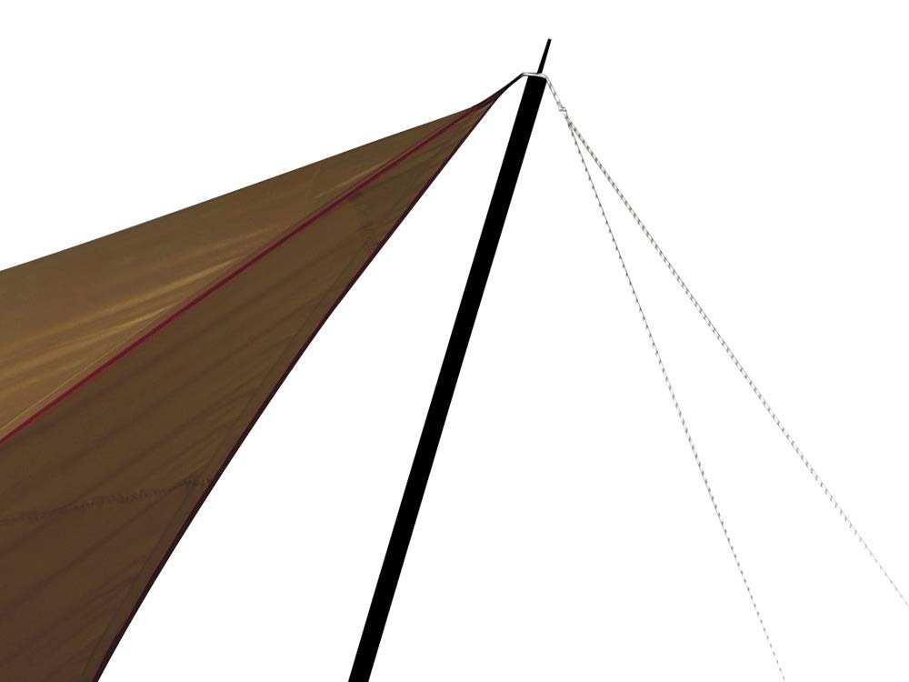 Snow Peak Amenity Tarp Hexa L Set Tarp podporuje 6 osob UV ošetření Odolné proti větru Snadné venkovní kempování TP-851SR