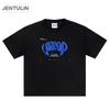 Y2k Gothic Punk Style Mens Letter Print T Shirt Clothes Harajuku Oversized TShirt Tops Tees Street Summer Streetwear Clothing
