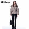 Jinyujie Women's Short Puffer Down Jacket