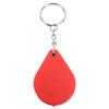 Magnifier Keychain 10X Magnification Foldable Portable Mini Magnifying Glass with Key Ring for Outdoor Reading Red