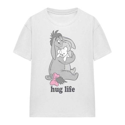 Womens/Ladies Hug Life Eeyore Valentine's Day T-Shirt