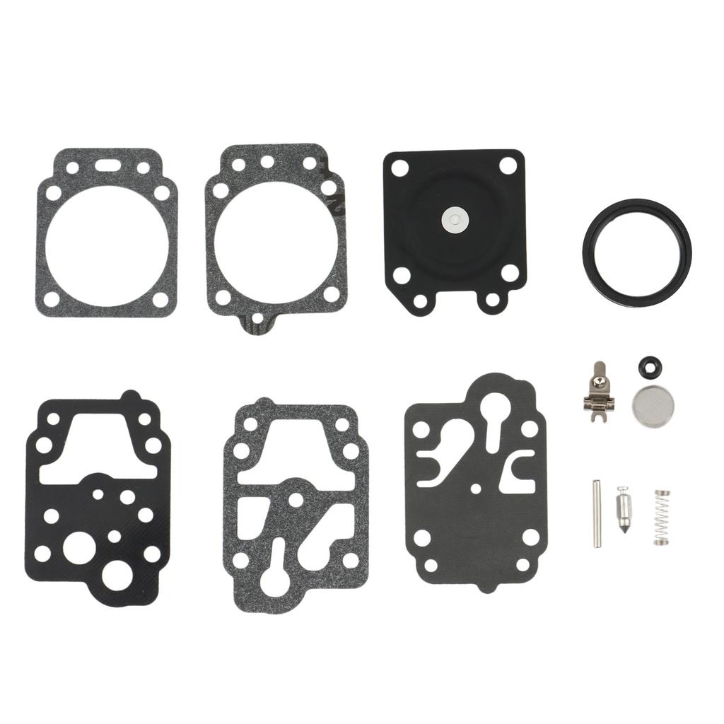 10Pcs Carburetor Repair Rebuild Gasket Needle Kit for Walbro K20-WYJ Echo Husqvarna Toro Ryobi Honda Homelite Trimmer