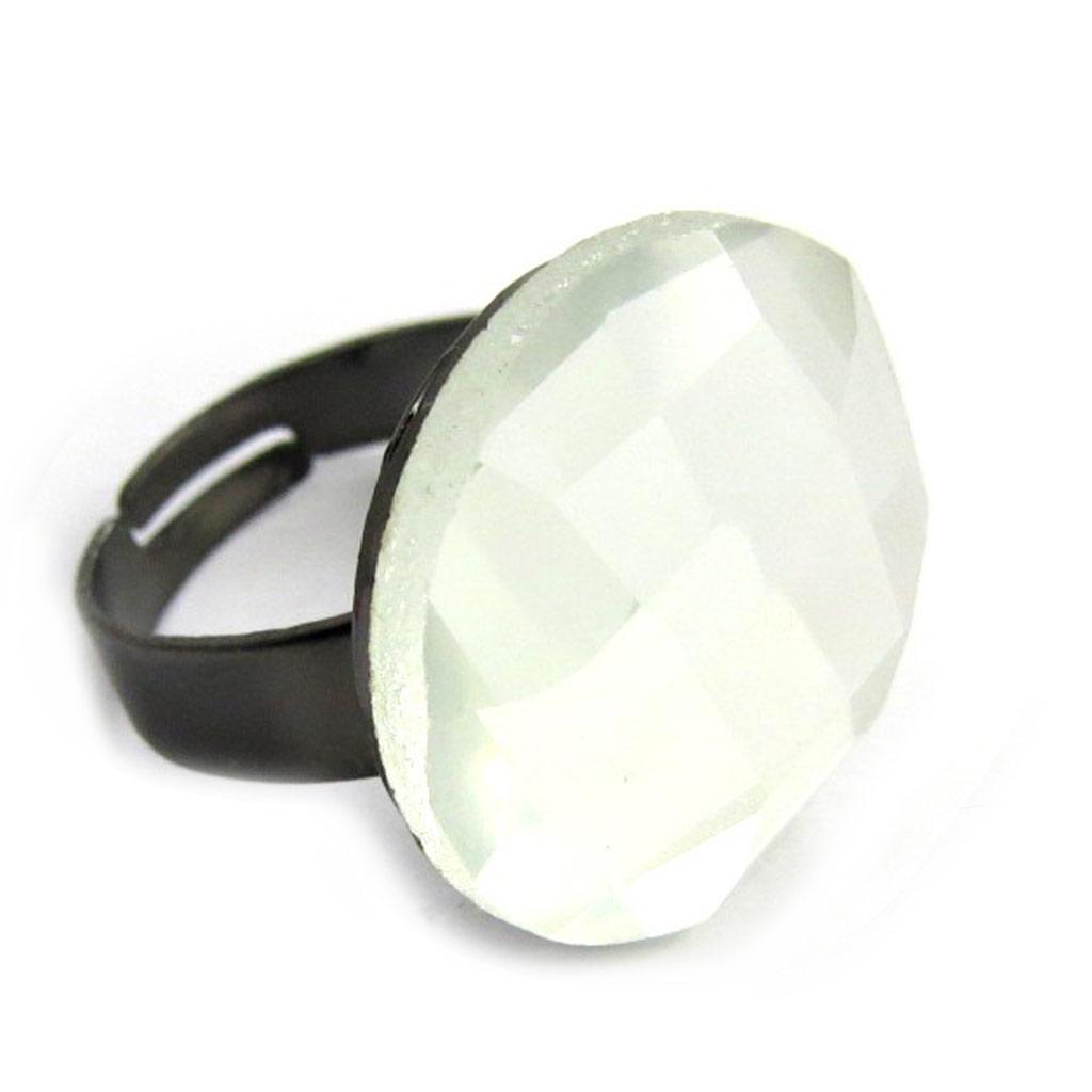 Les Trésors De Lily [N3077] - White 'Sissi' Designer Ring