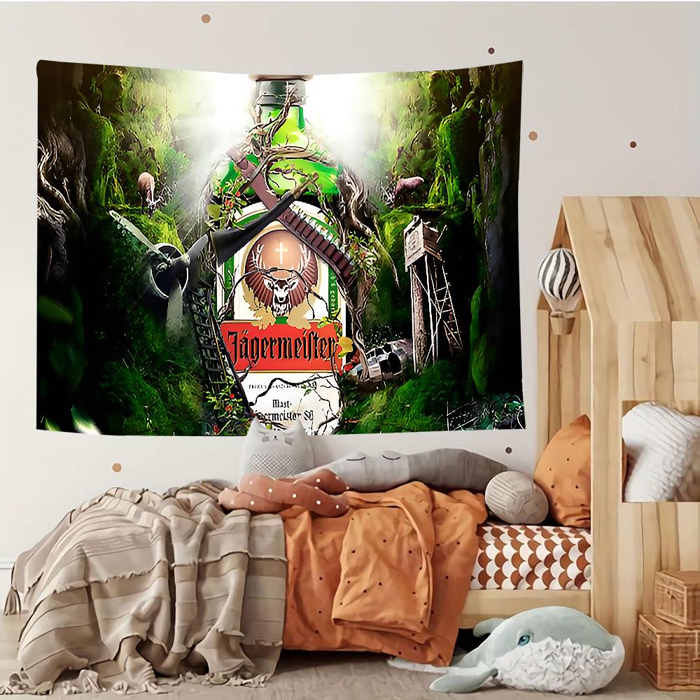 JJagermeister Tapestry Customizable Tapestries Of Various Styleswall Hangings Celebrity Photo Printingwall Hangings