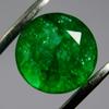 Natural Green Colombian Emerald 5.1ct Round Cut Certified Loose Gemstone