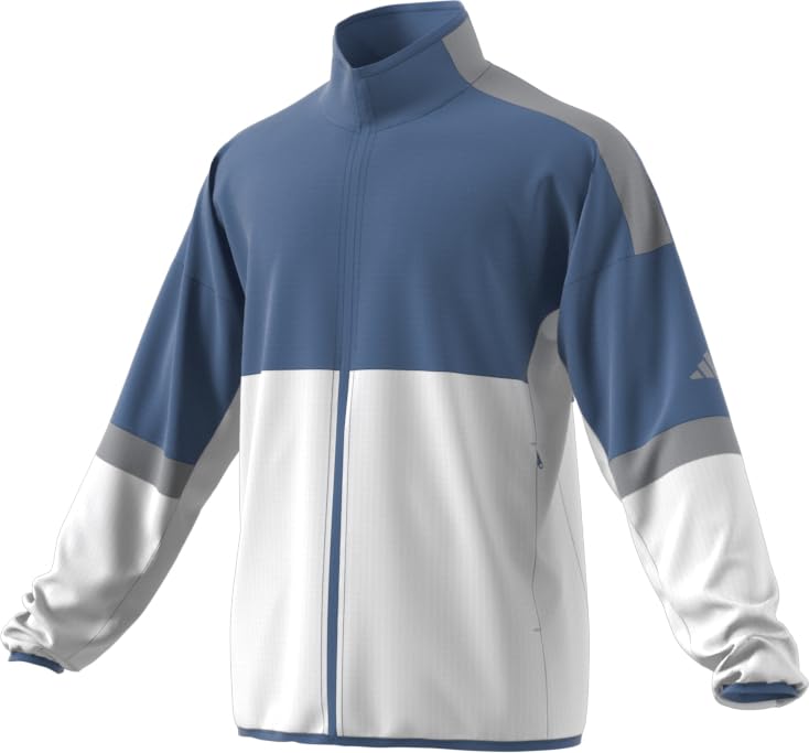 

adidas M TENNIS TEAM Ветровка с трикотажной подкладкой Рубашка для жестких теннисных тренировок HBB74 Размер экипажа Подкладка, (IK6093) Синий, J/S