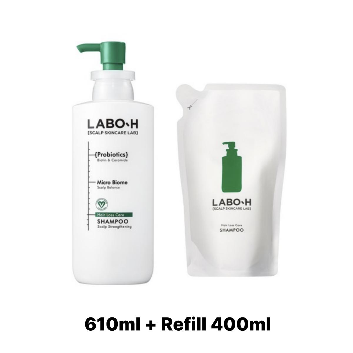 

LABO-H Шампунь для укрепления кожи головы 400мл/610мл 610ml+refill 400ml