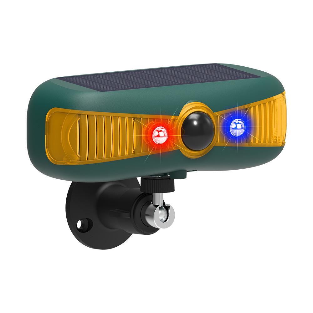 Solar Ultrasonic Alarm: Infrared Animal Deterrent for Wild Boar and Weasel.
