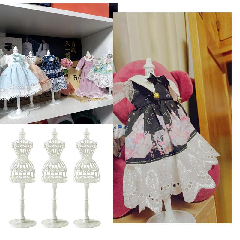 1/3/10 Stück Puppenkleidung Kleidung & Sammlerstücke Hohle Puppen Kleid Ständer DIY Präsentationsständer für Spielzeug Mannequin 1/6 Ständer Gestell