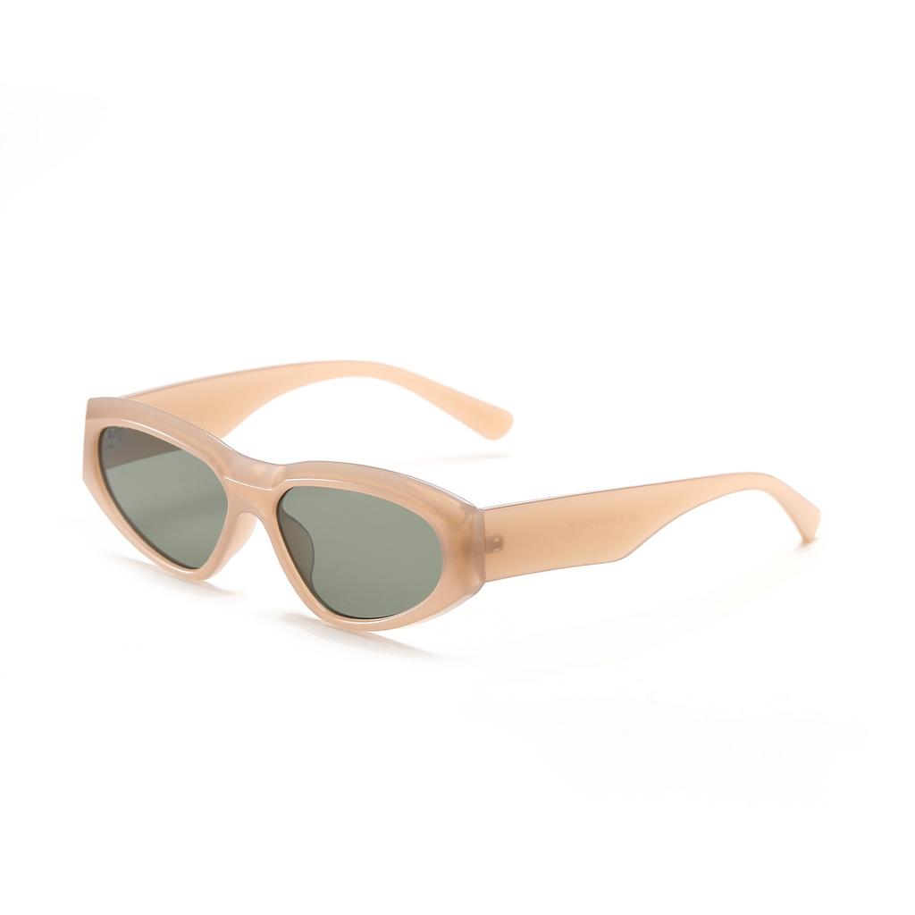 Glasses 95115 Autumn Cat Eyes Tortoiseshell Frame Jelly Pilot Sunglasses, Sunglasses