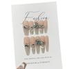 Pure Handmade White Nude New Side Light Smile French Boutique K9 Manicure Wearer