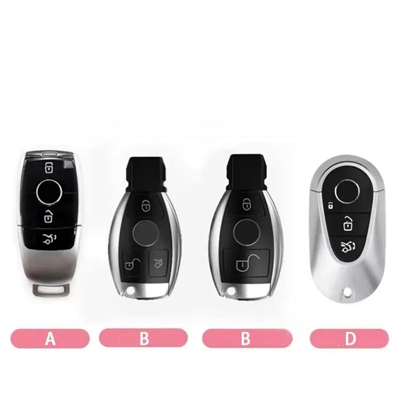Suitable for Mercedes Benz Keycase C E A B S Class GLE GLA GLB GLC GLS AMG W176 177 203 204 205 211 212 Chain Shell Keychain
