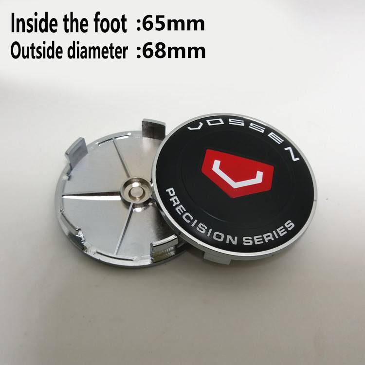 4Pcs 68mm 65mm 63mm For VOSSEN Car Wheel Center Hub Caps Wheel Center Cap Decoration Auto Styling Rim Hub Cap