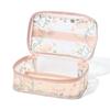 Franc Franc Japan MeSh Embroidered Vanity Pouch S Pink