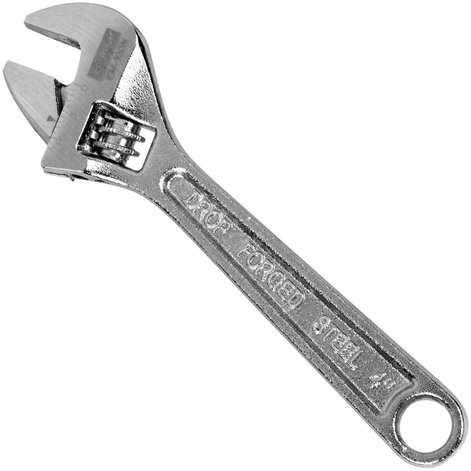 

Adjustable 100mm 13mm Jaw Width E-Value EM-100N Wrench, Long,